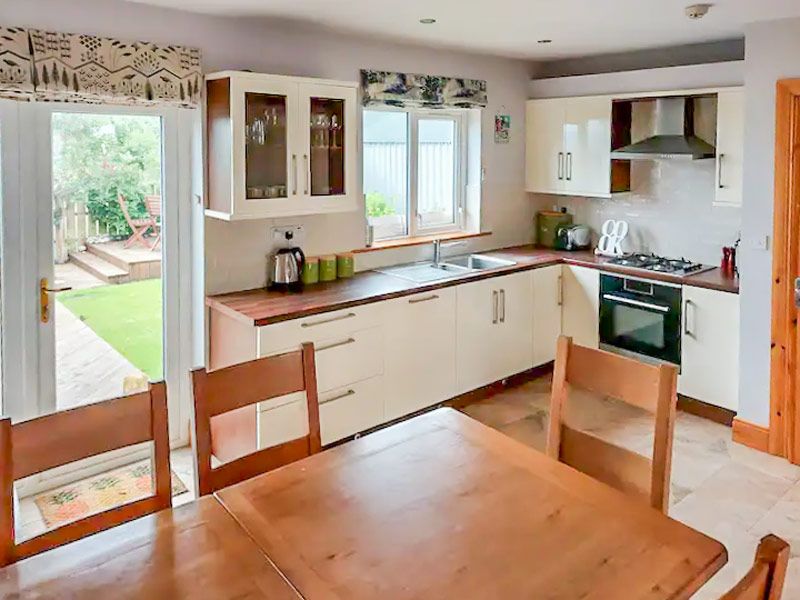 Kitchen area of Sea Haven Dunfanaghy